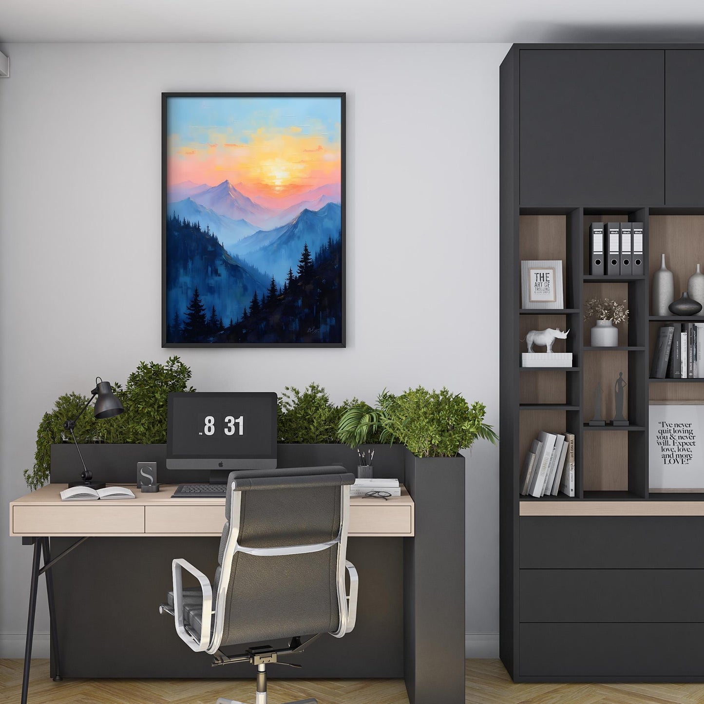 Sunrise Landscape Wall Art | Digital Download Prints | High-Res JPG | Nature Home Decor | Aesthetic Printable Artwork