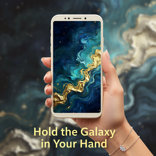 8K Phone Wallpaper/Phone Case Design - Cosmos Burst (Digital Download)