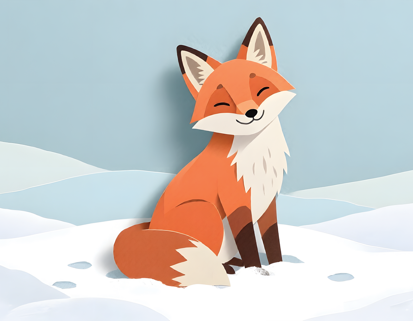 Animal Kingdom Modern Paper Cut Calendar 2026 (Spiral Binding Wall Hanging)