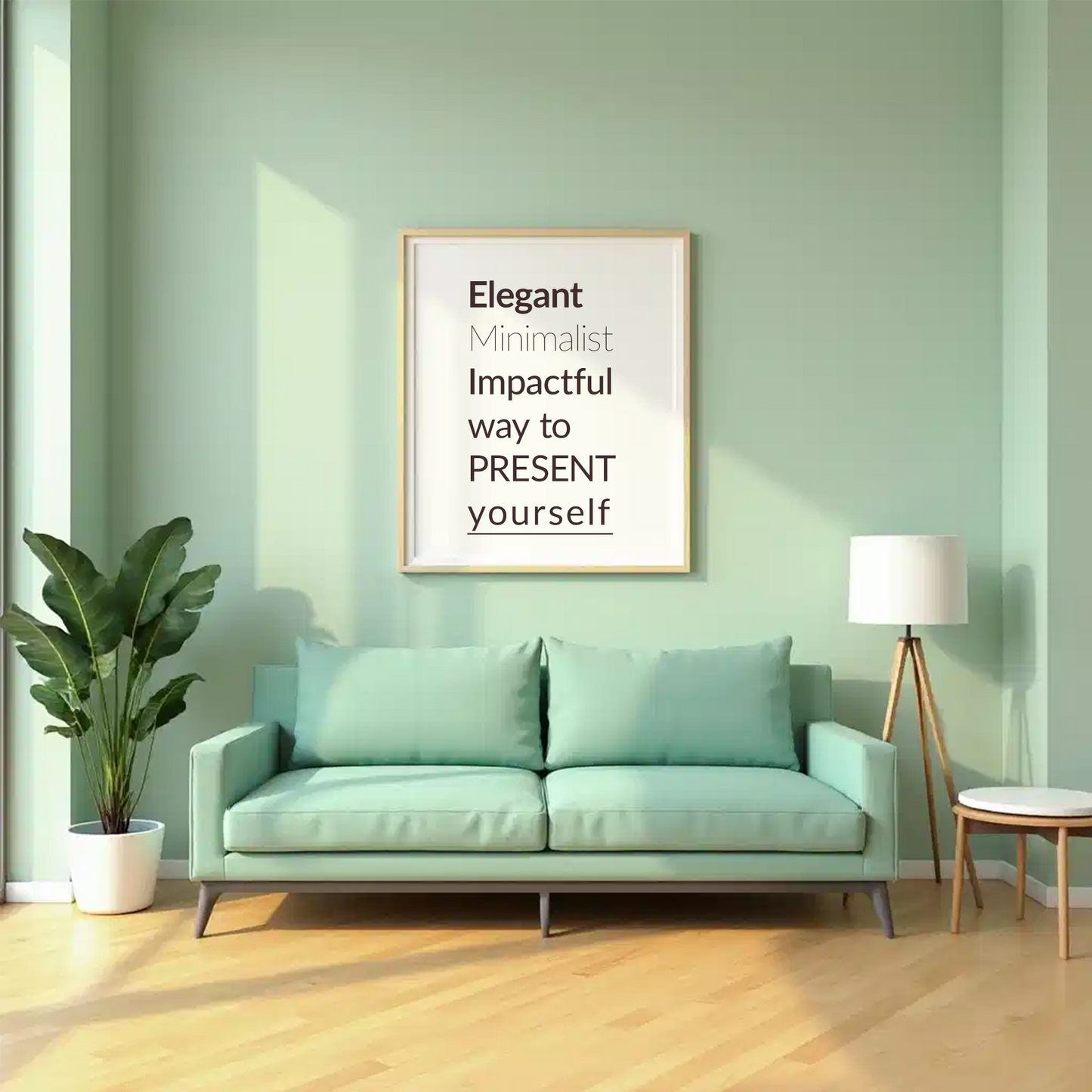 100+ Living Room for Wall Art Mockup Bundle | Empty Frame for PSD or Canva Mockups | Digital Download WEBP