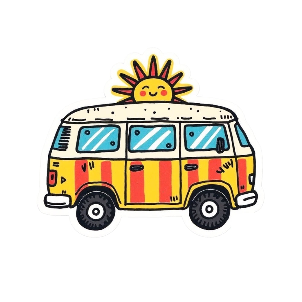 Doodle Campers Stickers Pack | 34 Digital Stickers | Suitable for Crafts, Mugs, Tumblers, Wrapping Paper