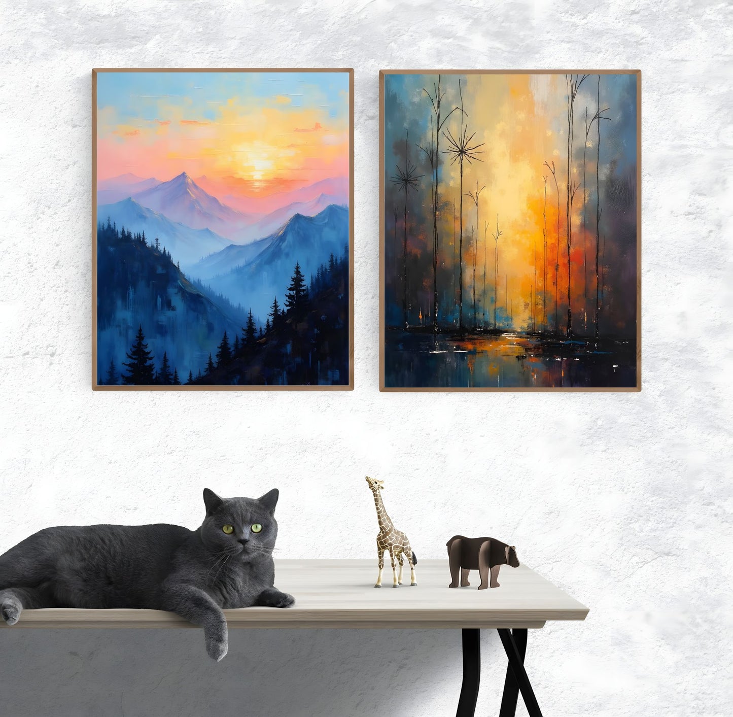 High Quality Wall Art Mockup - PSD Files