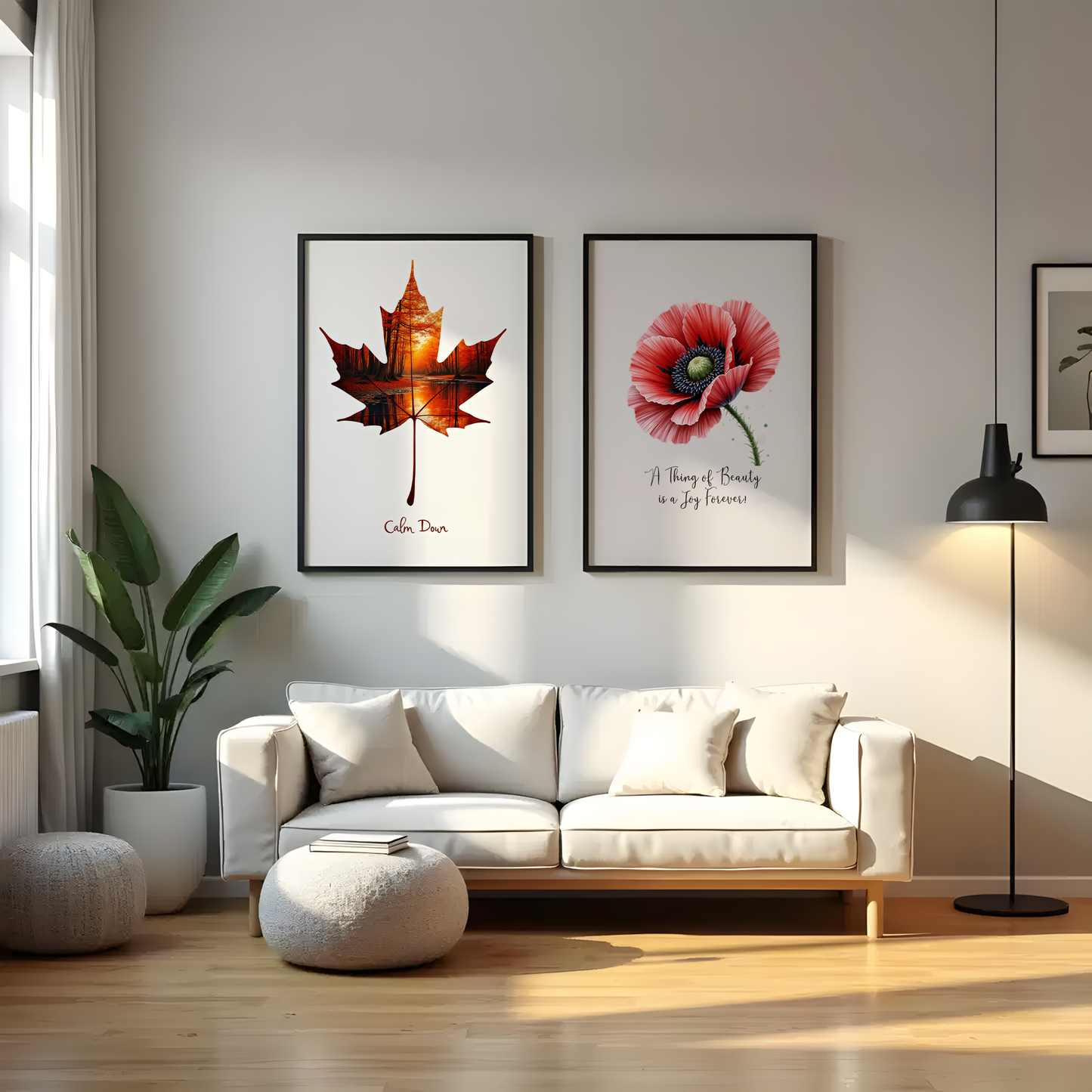 PSD Mockups for Wall Arts | 6 Mockup Bundle | Digital Download