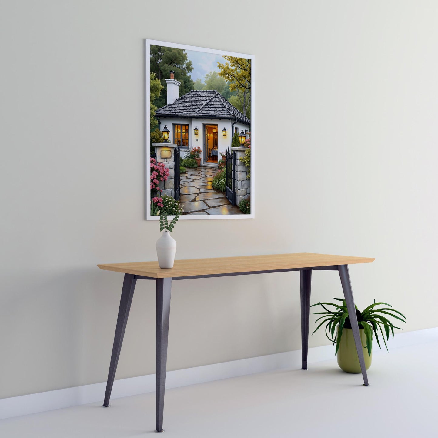 Dream Cottage Wall Art – Digital Download (Set of 4)