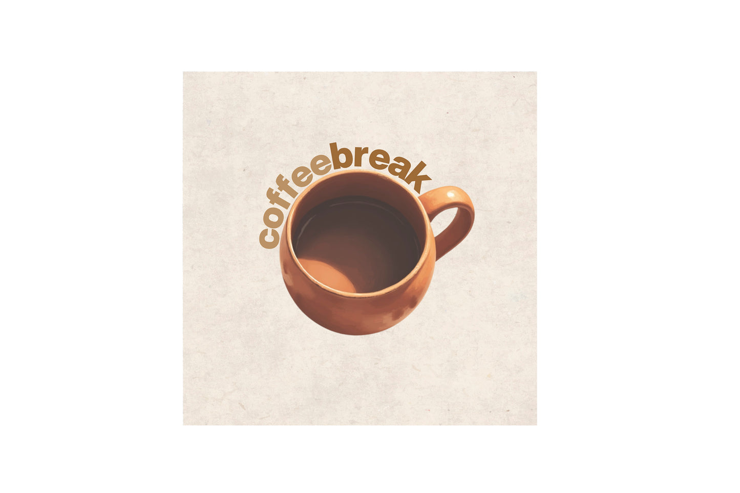 Coffee Time Wall Art | Minimalist Wall Art | Instant Digital Download