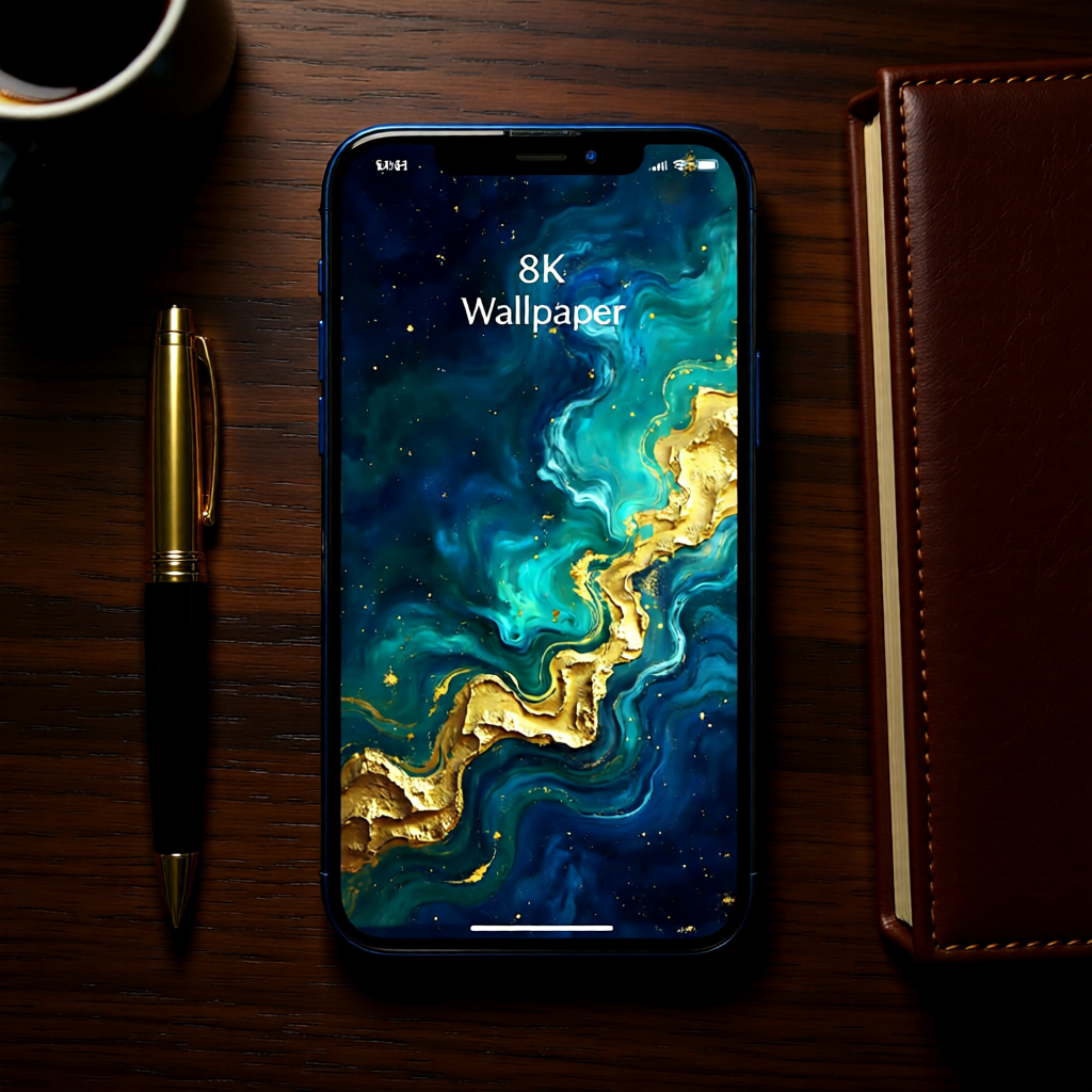 8K Phone Wallpaper/Phone Case Design - Cosmos Burst (Digital Download)