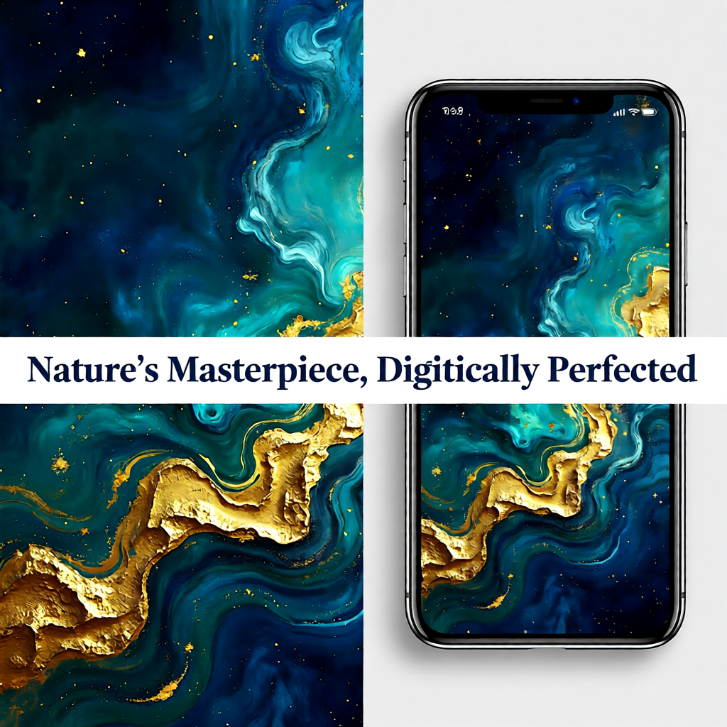 8K Phone Wallpaper/Phone Case Design - Cosmos Burst (Digital Download)