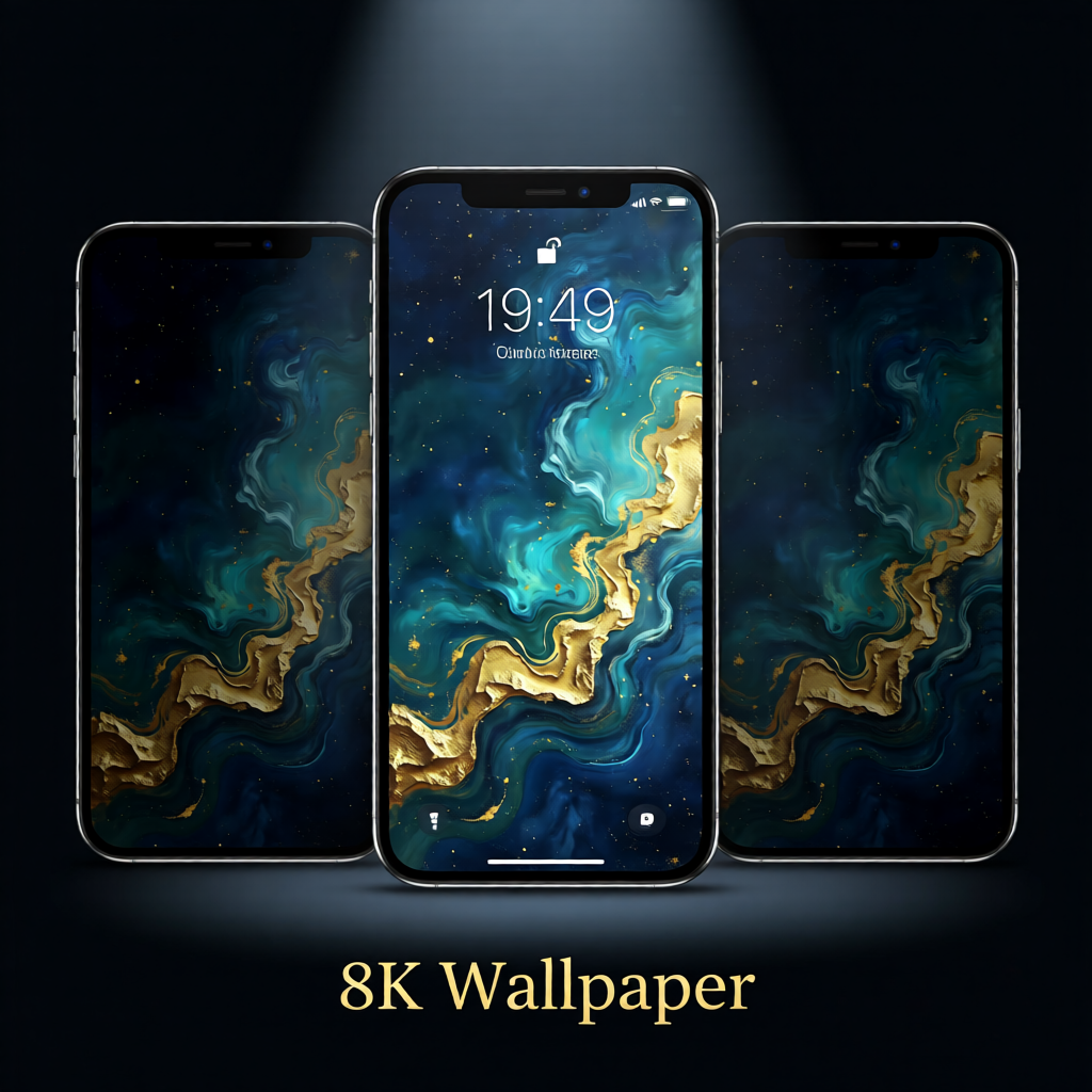 8K Phone Wallpaper/Phone Case Design - Cosmos Burst (Digital Download)