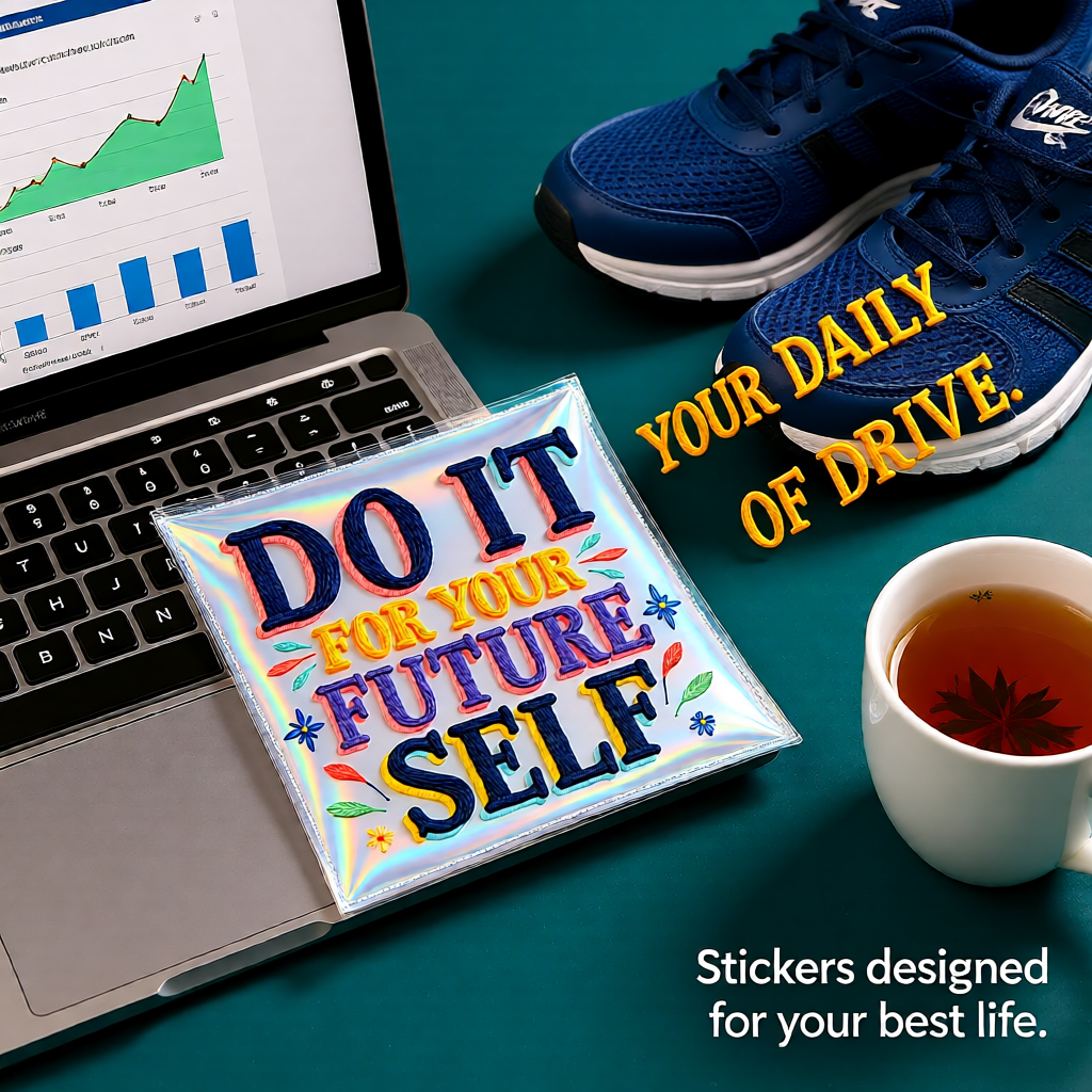 Stickers Study Motivation Quotes | 78 High Quality PNG Stickers Pack for DIY Projects | Digital Download