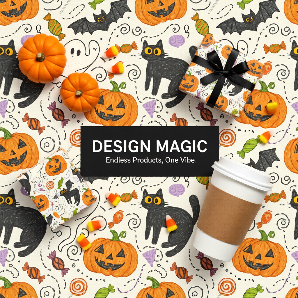 3 in 1 Seamless Patterns | Halloween, Big Friday Sale, Christmas | 75 Seamless Patterns: Digital Paper (Digital Download)