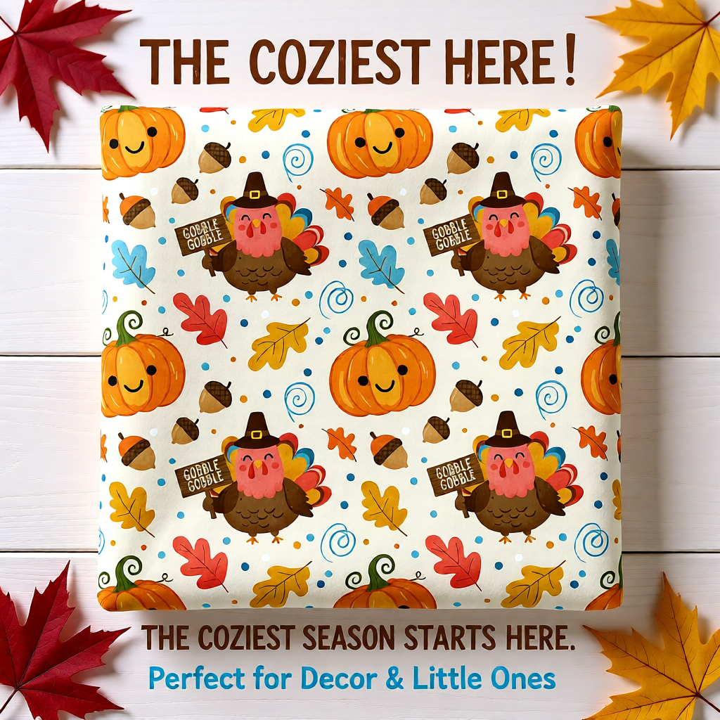 26 Thanksgiving Seamless Patterns (Digital Download)