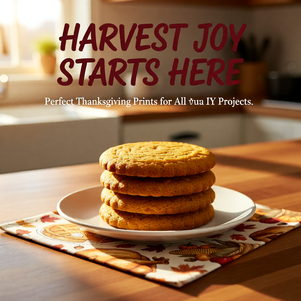 26 Thanksgiving Seamless Patterns (Digital Download)