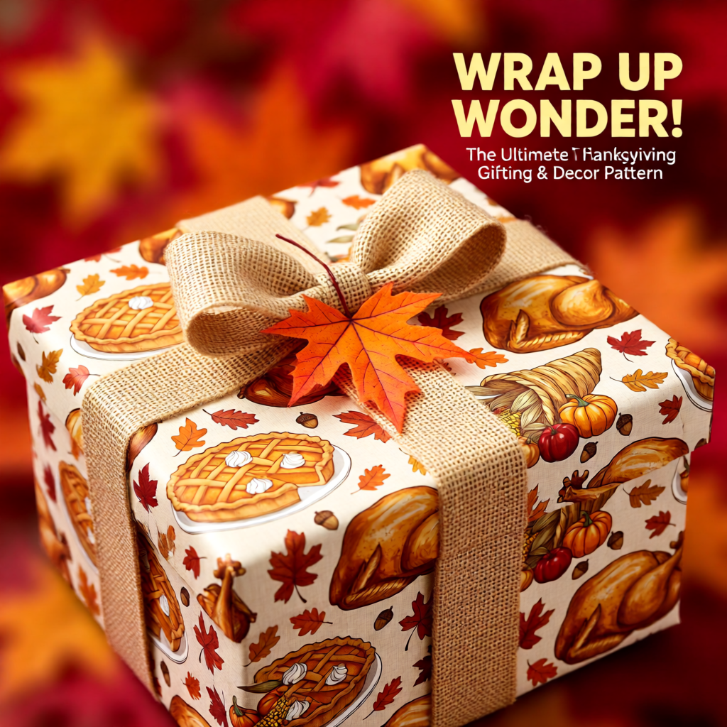 26 Thanksgiving Seamless Patterns (Digital Download)