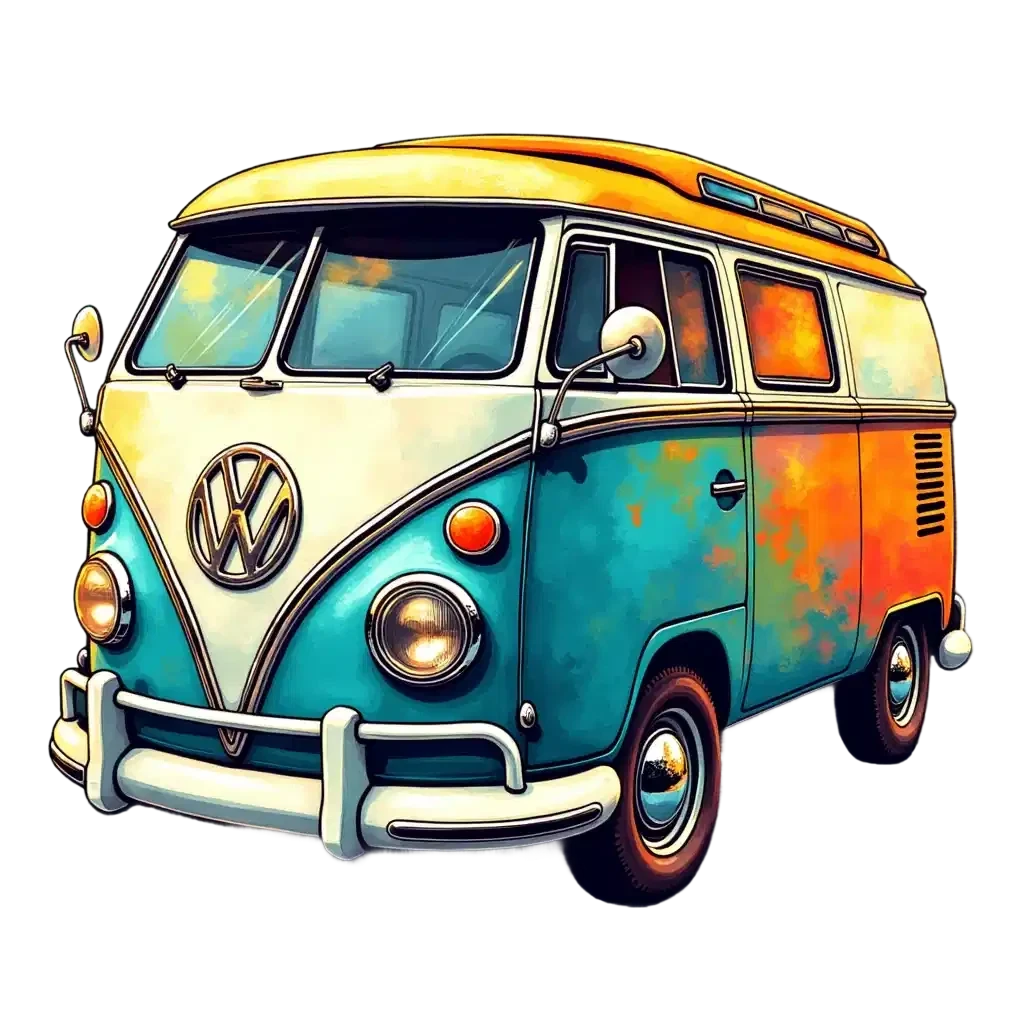 Camper Van Sticker Packs: Buy 2 Packs and Get 2 Packs FREE (Digital Download)