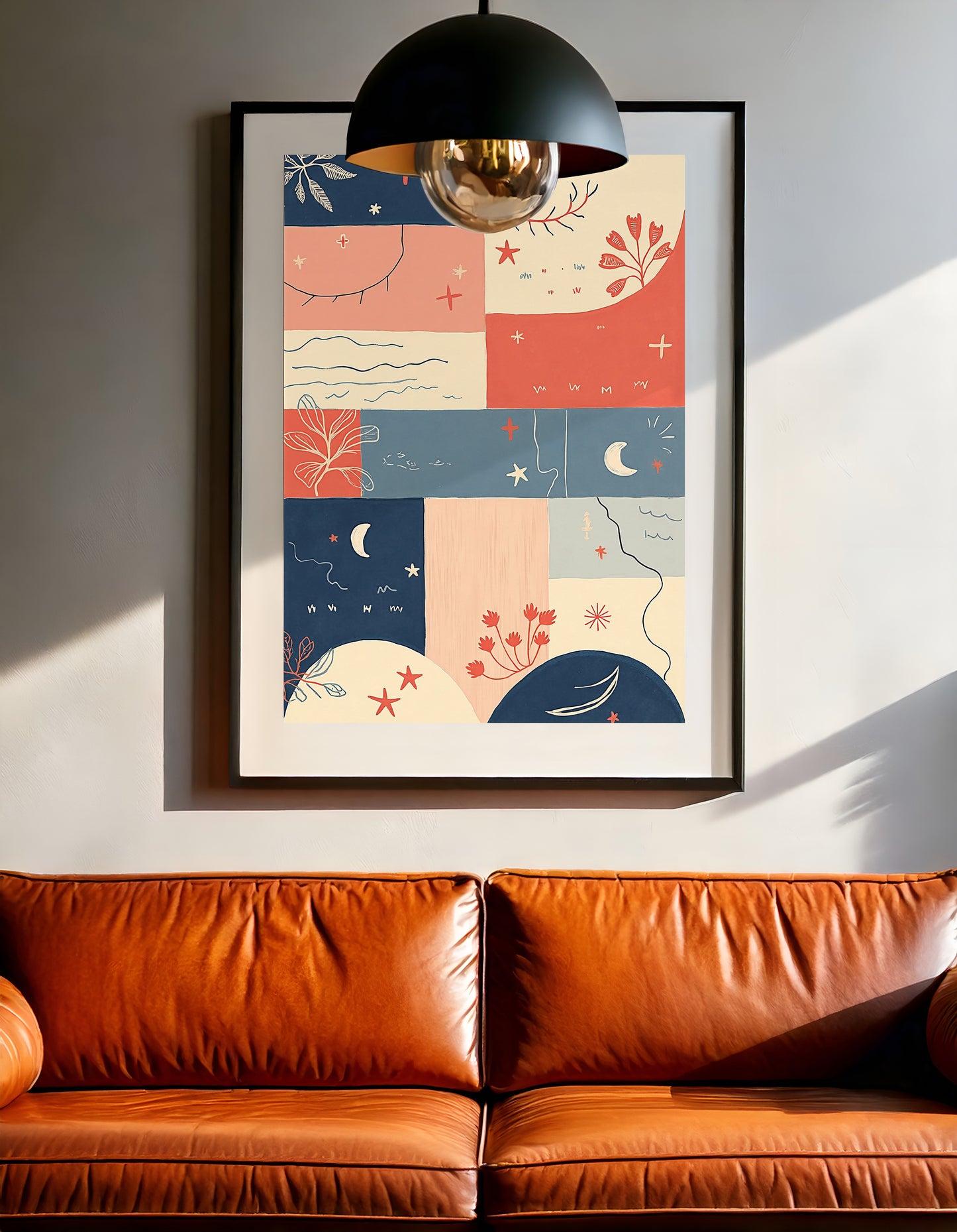 Set of 3 Boho Art | Minimalist Neutral Decor | 24x36 inch 300 DPI Digital Download | Calming Modern Art for Living Room, Bedroom, or Office