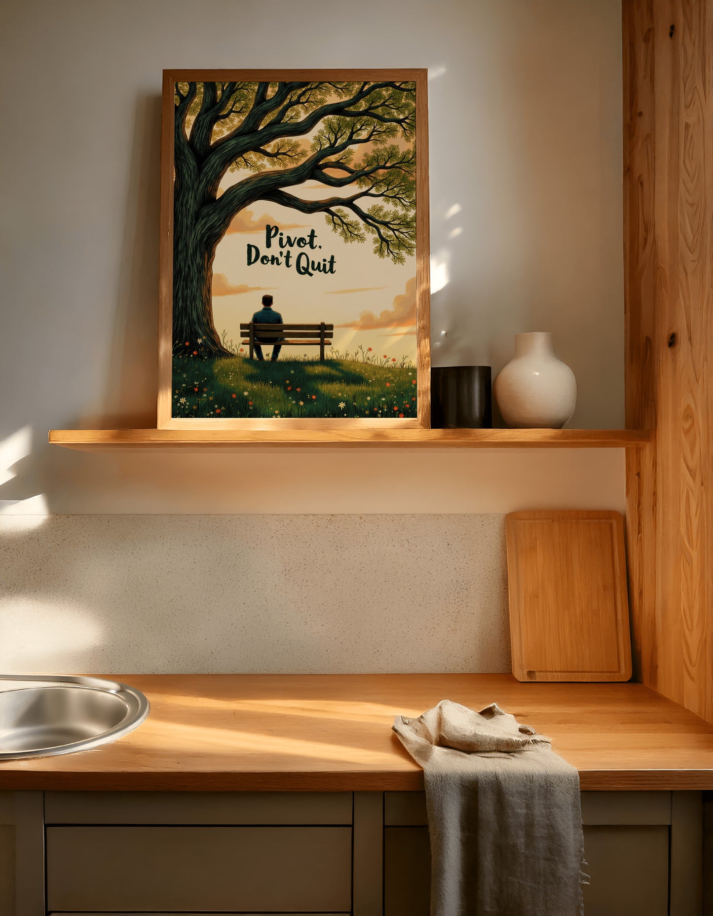 Inspirational Quote Wall Art | Printable Reminder Art | Digital Download | Cozy Home Decor | High-Resolution JPG (Copy)