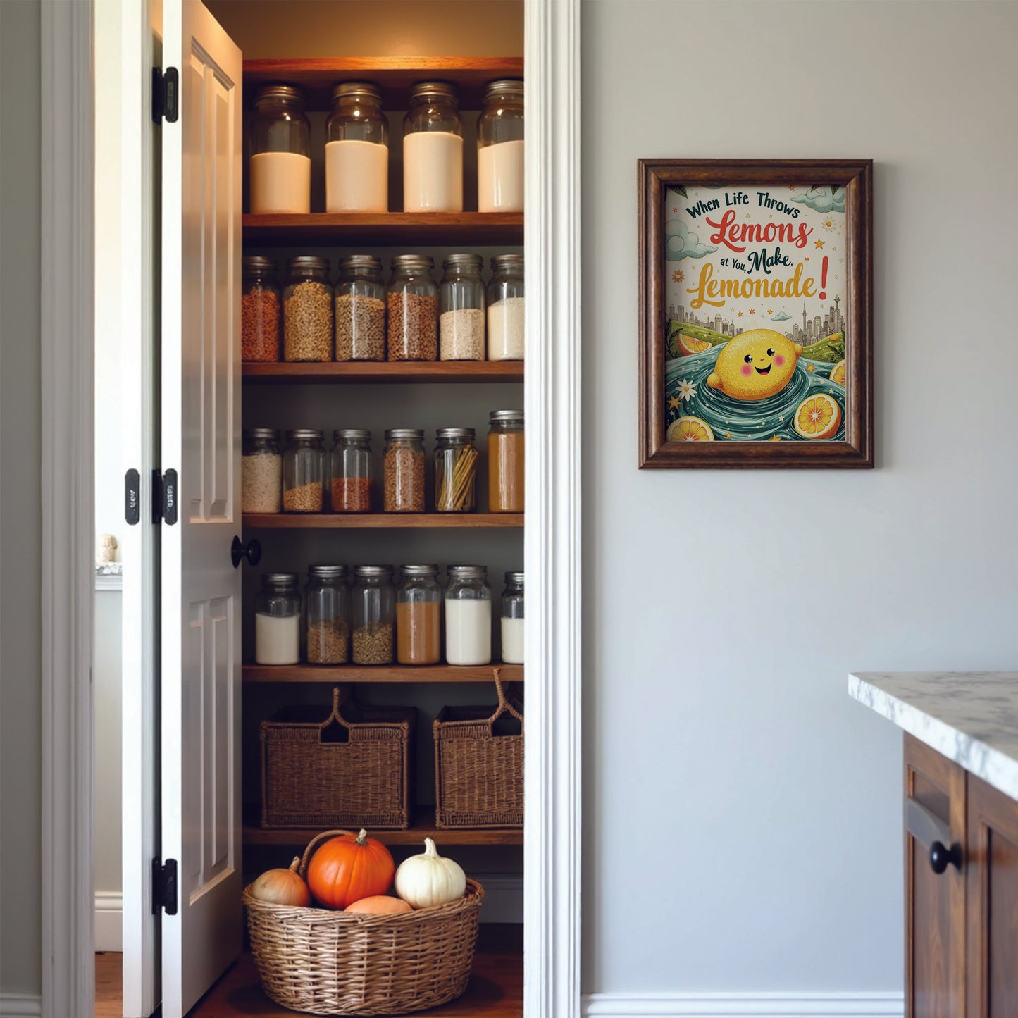 Funny Inspirational Quote Wall Art: Cozy Home Decor, Reminder Art with FREE 2026 Calendar (Digital Download)