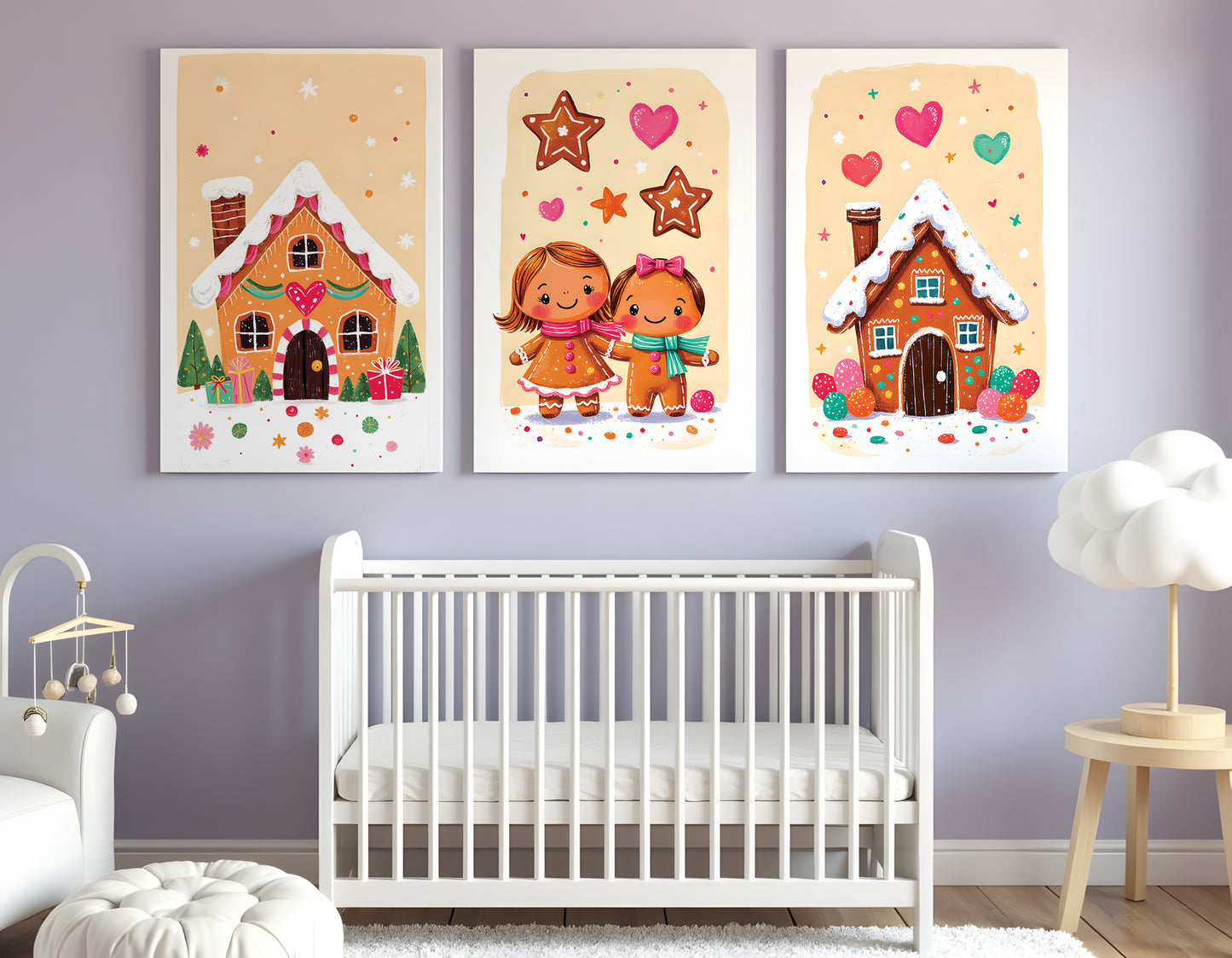 Kids Season Colors Triptych Wall Art for Kids Room | Digital Download