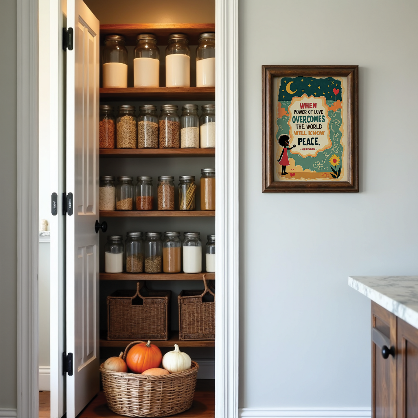 Showcase Art with PSD Frame Mockups for Wall Arts | 14 'Halloween Themed' Mockup Bundle + FREE Puppy 2026 Calendar (PDF) | Digital Download