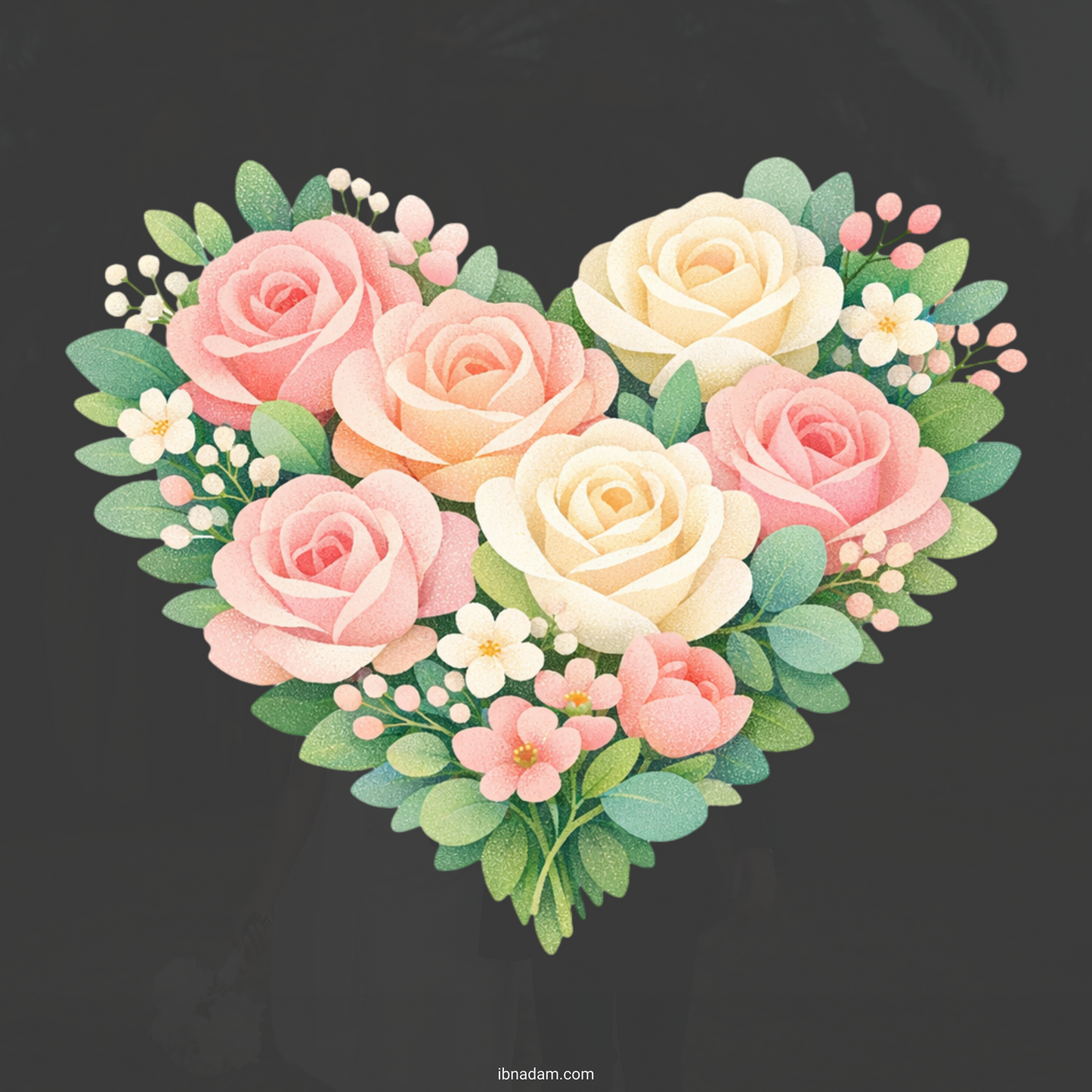 Wedding Floral Bouquet Stickers Pack | 20 PNG Transparent Floral Stickers | Wedding Clipart Bundle | Digital Download Floral PNG