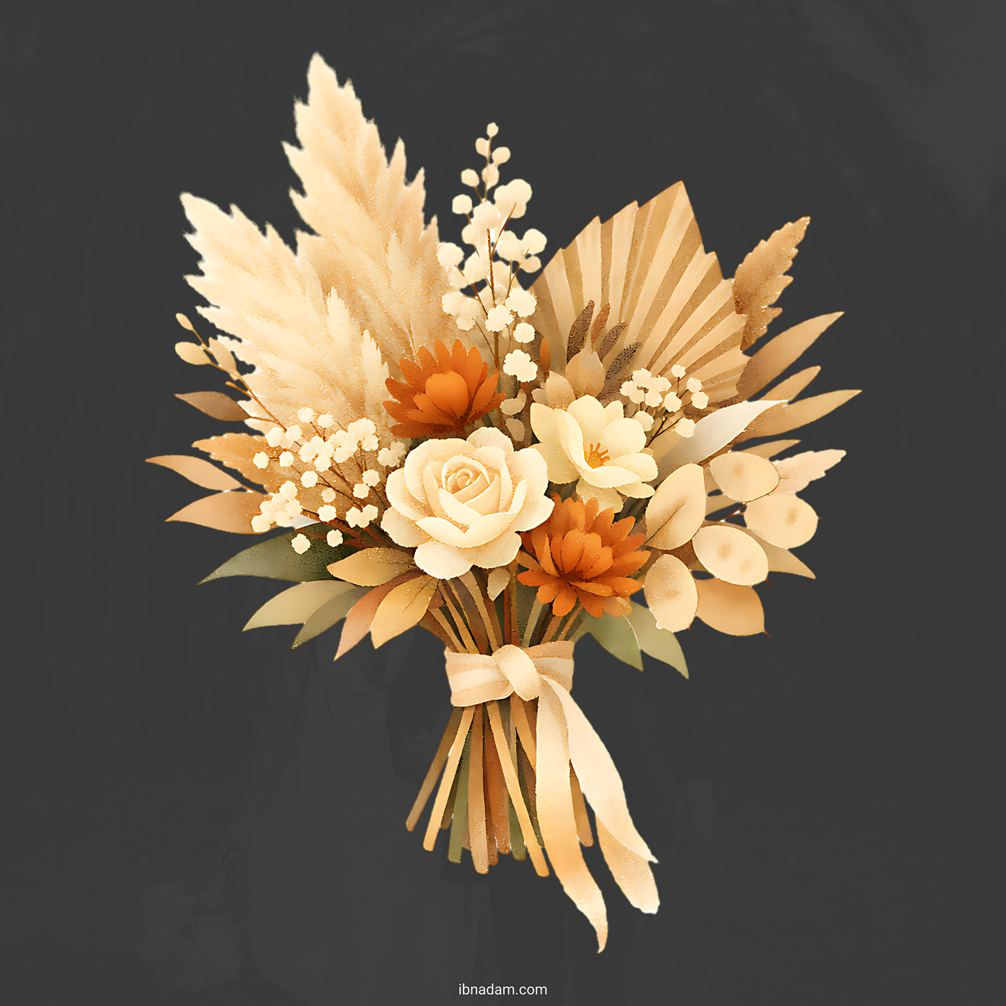 Wedding Floral Bouquet Stickers Pack | 20 PNG Transparent Floral Stickers | Wedding Clipart Bundle | Digital Download Floral PNG