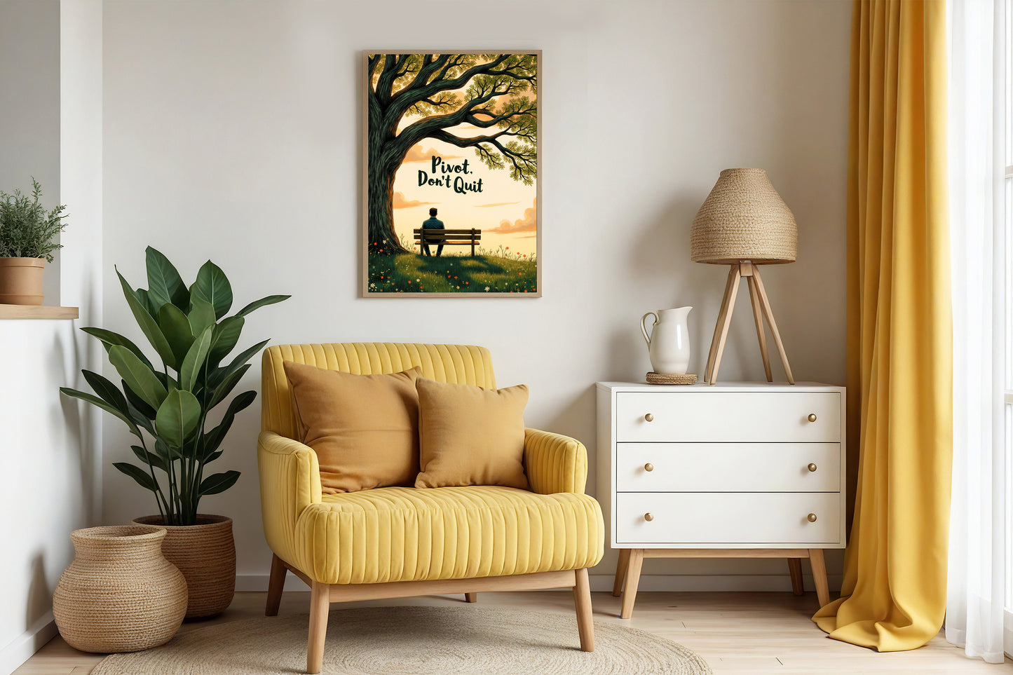 Inspirational Quote Wall Art | Printable Reminder Art | Digital Download | Cozy Home Decor | High-Resolution JPG (Copy)